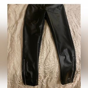 Vegan leather pants